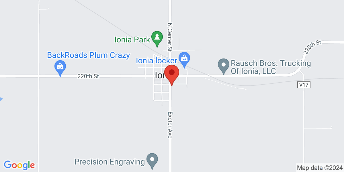 Map of Ionia Community Library